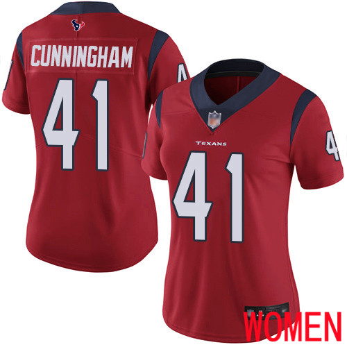 Houston Texans Limited Red Women Zach Cunningham Alternate Jersey NFL Football 41 Vapor Untouchable